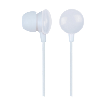 AURICULARES GEMBIRD MHP-EP-001-W BLANCOS ALAMBRICO JACK 3-5MM