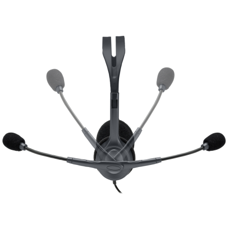 AURICULARES LOGITECH H111 GRIS MICROFONO ALAMBRICO