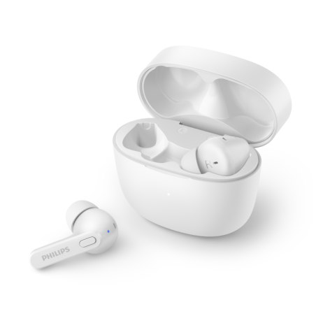 AURICULARES PHILIPS TAT2206GR-00 TRUE WIRELESS BLANCO MICROFONO BT
