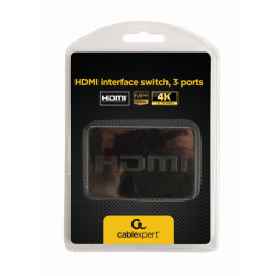 SWITCH HDMI GEMBIRD 3 PUERTOS HDMI