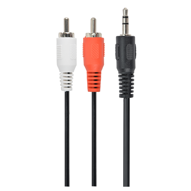 CABLE AUDIO GEMBIRD CONECTOR 3,5MM A RCA 5M