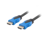 CABLE HDMI LANBERG MACHO-MACHO V2-0 CU 4K 1M NEGRO CABLE HDMI LANBERG MACHO-MACHO V2-0 CU 4K 1M NEGRO