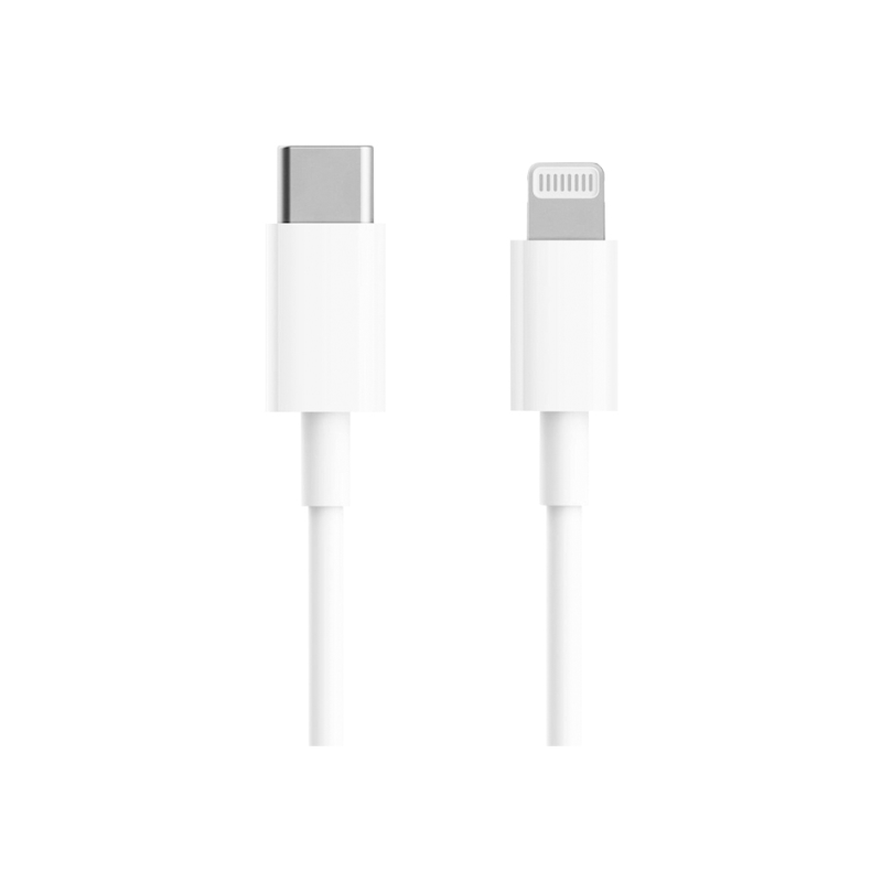 CABLE XIAOMI USB-C A LIGHTNING MFI 18W BLANCO 1M