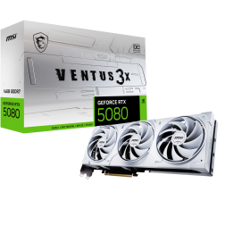TARJETA GRAFICA MSI RTX 5080 16G VENTUS 3X OC WHITE