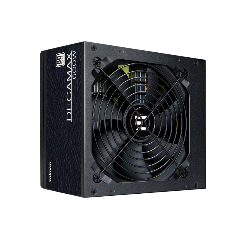 FUENTE DE ALIMENTACION ZALMAN DECAMAX 600W 80+ STANDARD ATX NEGRO