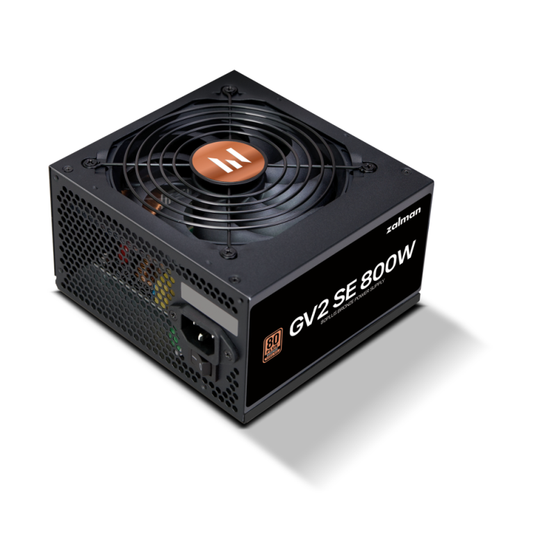 FUENTE DE ALIMENTACION ZALMAN 800W 80+ BRONZE NEGRO ATX NEGRO FUENTE DE ALIMENTACION ZALMAN 800W 80+ BRONZE NEGRO ATX NEGRO