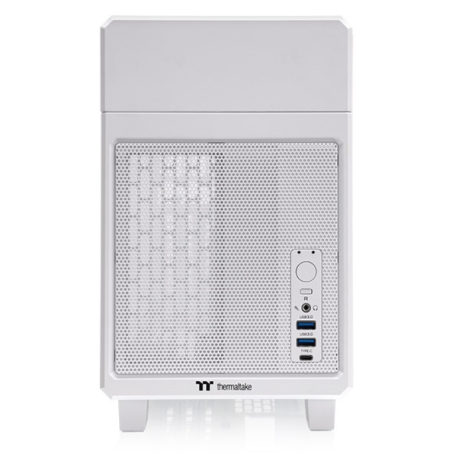 CAJA THERMALTAKE TR100 MINI-ITX USB 3-2 Type-C x 1 USB 3-0 x 2 SN FUENTE BLANCO