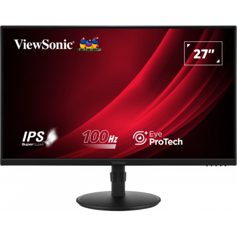 MONITOR VIEWSONIC 27" VG2708A FHD IPS LED VGA HDMI DP USB MULTI ERGONOMIC