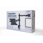SOPORTE DE MESA GEMBIRD AJUST CON BRAZO PARA MONITOR Y BANDEJA PARA PORTATIL
