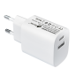LEOTEC CARGADOR 20W CARGA RAPIDA 1 USB TIPO-C PD 1 USB-A BLANCO LEOTEC CARGADOR 20W CARGA RAPIDA 1 USB TIPO-C PD 1 USB-A BLANCO