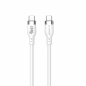 HYPER 2M SILICONE 240W USB-C CHARGING CABLE - WHITE HYPER 2M SILICONE 240W USB-C CHARGING CABLE - WHITE