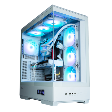 CAJA ZALMAN P50 DS ATX 4 XVENT 120MM ARGB 2XUSB 3-0 BLANCO S-N FUENTE