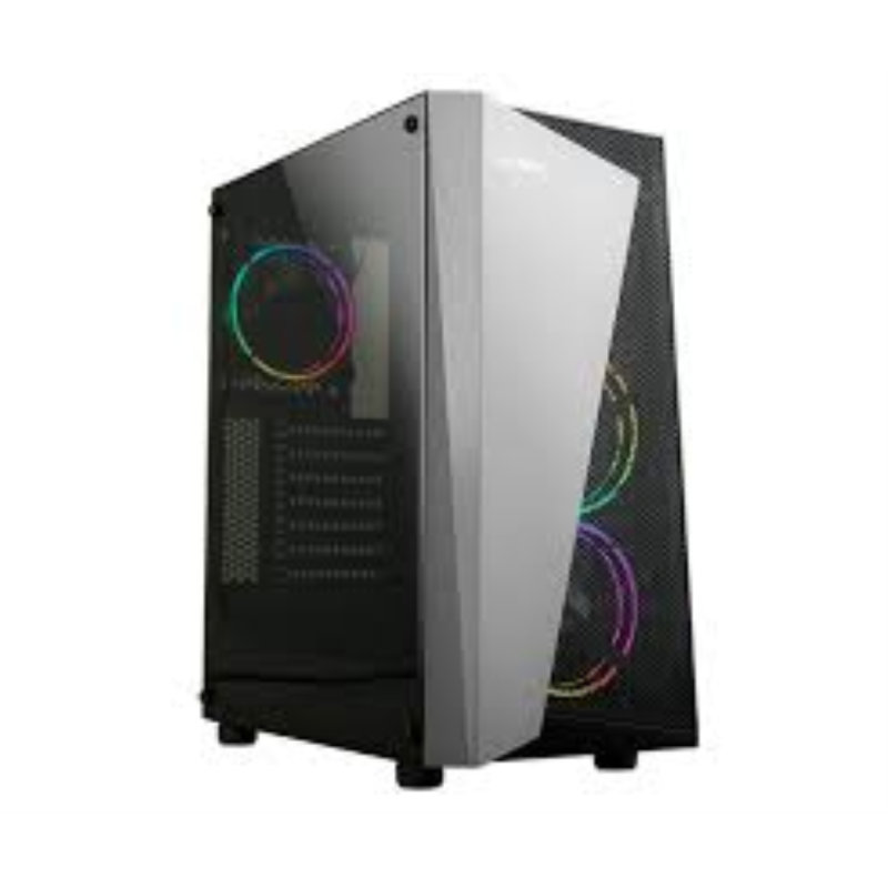 CAJA ZALMAN S4 PLUS ATX 1 XVENT 120MM ARGB 2XUSB 3-0 NEGRO S-N FUENTE