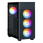 CAJA ZALMAN S5 NEO ATX 4 XVENT 120MM ARGB 2XUSB 3-0 NEGRO S-N FUENTE