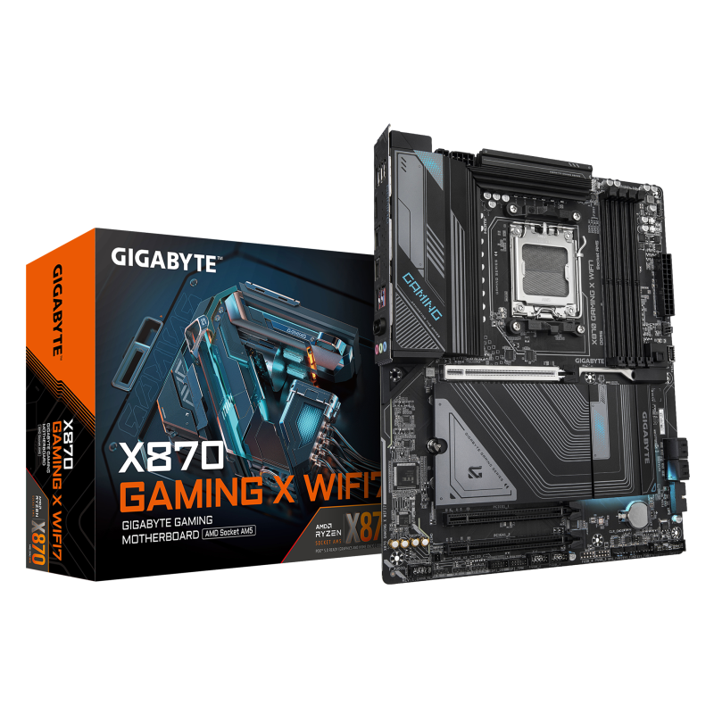 PLACA BASE GIGABYTE X870 GAMING X WIFI7 G10 AM5 ATX 4XDDR5 PLACA BASE GIGABYTE X870 GAMING X WIFI7 G10 AM5 ATX 4XDDR5