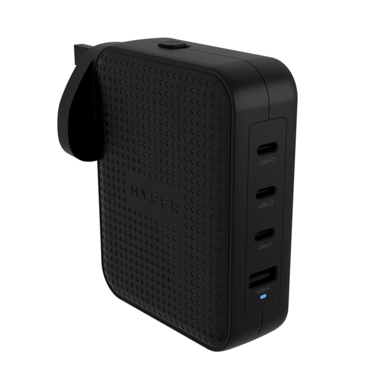 HYPER® HYPERJUICE® 145W GAN CHARGER - BLACK HYPER® HYPERJUICE® 145W GAN CHARGER - BLACK