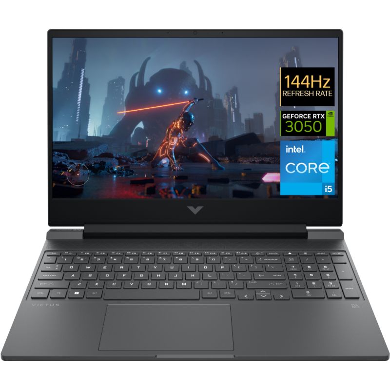 PORTATIL HP VICTUS 15-FA0052NS i5-12450H-16GB-512GB-RTX3050-15,6"FHD-FreeDOS PORTATIL HP VICTUS 15-FA0052NS i5-12450H-16GB-512GB-RTX3050-15,6"FHD-FreeDOS