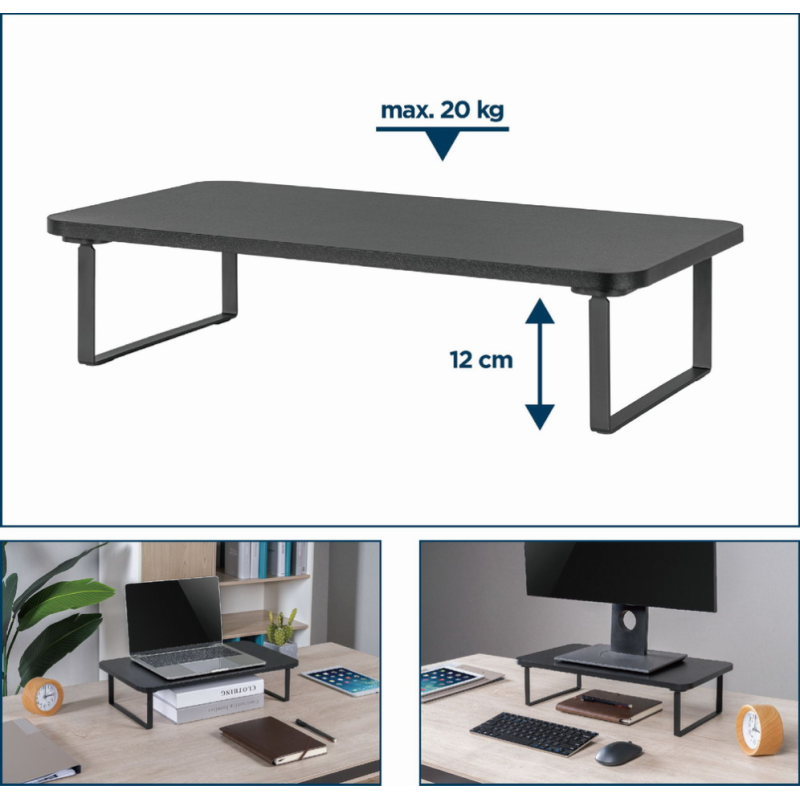 SOPORTE DE MONITOR GEMBIRD RECTANGULAR