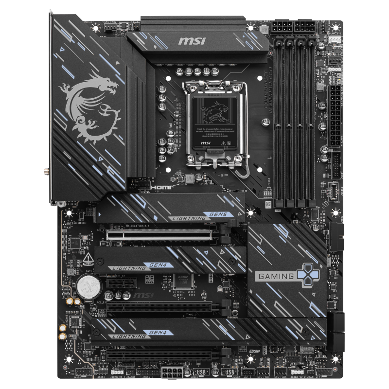 PLACA BASE MSI Z890 GAMING PLUS WIFI ATX 4XDDR5 PLACA BASE MSI Z890 GAMING PLUS WIFI ATX 4XDDR5