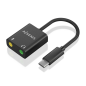 CONVERSOR AISENS USB-C A AUDIO 48KHZ USB-C-M-2XJACK 3-5-H 10CM CONVERSOR AISENS USB-C A AUDIO 48KHZ USB-C-M-2XJACK 3-5-H 10CM