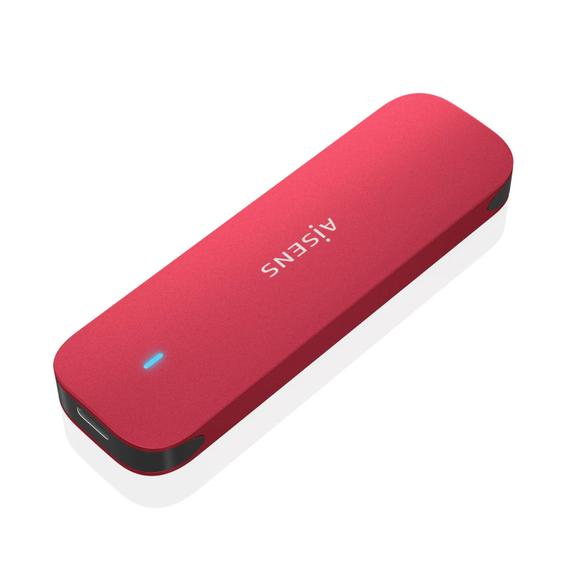 CARCASA HDD AISENS ASM2-027RED M-2 ROJO