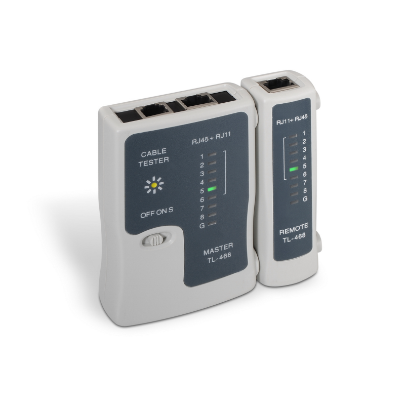 TESTEADOR AISENS PARA CABLE RJ11 RJ12 RJ45 TESTEADOR AISENS PARA CABLE RJ11 RJ12 RJ45