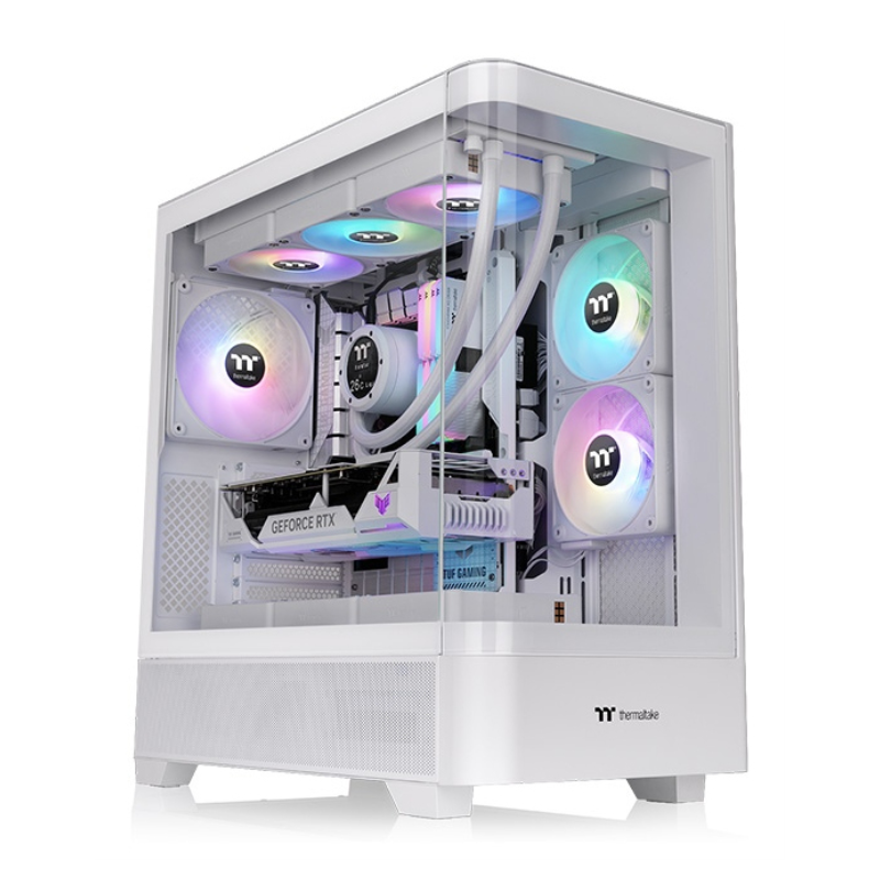 CAJA ATX THERMALTAKE VIEW 290 USB C X 2 1XVENT120MM ARGB BLANCO S-N FUENTE