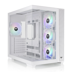 CAJA ATX THERMALTAKE VIEW 380 USB CX1 2XVENT120MM ARGB BLANCO S-N FUENTE
