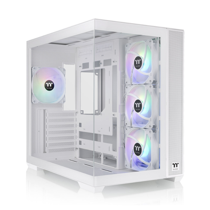 CAJA ATX THERMALTAKE VIEW 380 USB CX1 2XVENT120MM ARGB BLANCO S-N FUENTE