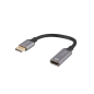 ADAPTADOR LANBERG 4K DISPLAYPORT MACHO-HDMI HEMBRA 20CM ADAPTADOR LANBERG 4K DISPLAYPORT MACHO-HDMI HEMBRA 20CM