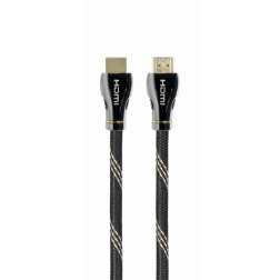 CABLE HDMI 2-1 8K 60HZ GEMBIRD CCBP-HDMI8K-1M PREMIUM TRENZADO ETHERNET 1M NEGRO