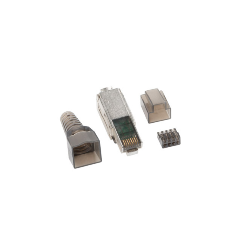 CONECTOR LANBERG CAT-6A FTP 8P8C TOOL-LESS CONECTOR LANBERG CAT-6A FTP 8P8C TOOL-LESS