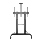 SOPORTE SUELO AISENS RUEDAS-MANIVELA-BANDEJA DVI CAMARA-MONITOR 60"-100"-100KG