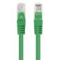 LATIGUILLO LANBERG CAT-6 UTP 7-5M FLUKE PASSED VERDE