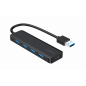 CONCENTRADOR GEMBIRD USB 3-1 (GEN-1) DE 4 PUERTOS