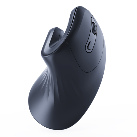 RATON GEMBIRD OPTICO ERGONOMICO 6 BOTONES NEGRO RF INALAMBRICO PILAS