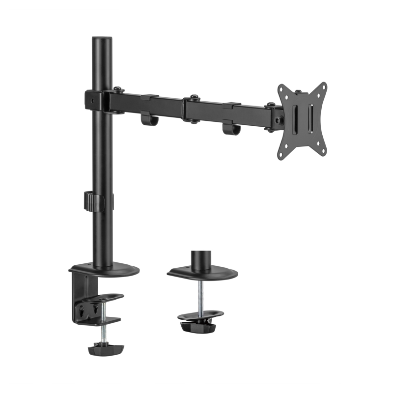 SOPORTE MONITOR AISENS MESA GIRATORIO E INCLINABLE MONITOR-TV 9KG 17"-32" NEGRO SOPORTE MONITOR AISENS MESA GIRATORIO E INCLINABLE MONITOR-TV 9KG 17"-32" NEGRO