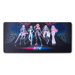 ALFOMBRILLA GAMING XPG FRONTLINE XL XTREME SAGA 02 NEGRO 900X400X3