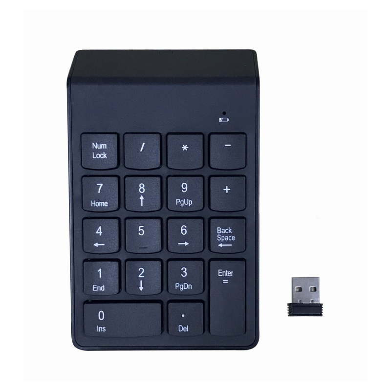 TECLADO NUMERICO GEMBIRD INALAMBRICO NEGRO