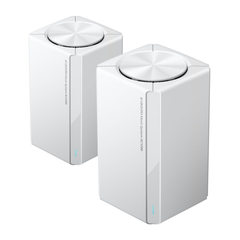 ROUTER XIAOMI MESH SYSTEM AC1200 (2-PACK) WHITE ROUTER XIAOMI MESH SYSTEM AC1200 (2-PACK) WHITE