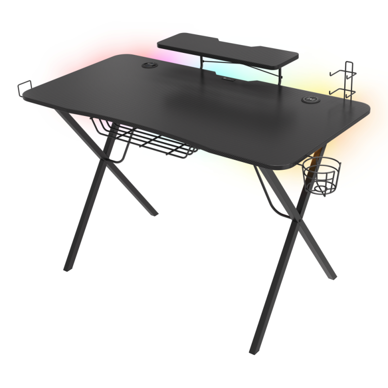 MESA GAMING GENESIS HOLM 300 RGB NEGRO CARBONO MESA GAMING GENESIS HOLM 300 RGB NEGRO CARBONO