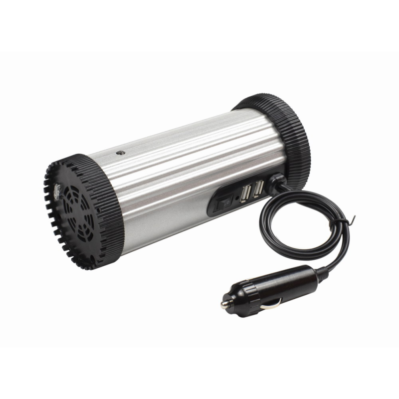 INVERSOR DE CORRIENTE GEMBIRD PARA COCHE DE 12 V 150 W INVERSOR DE CORRIENTE GEMBIRD PARA COCHE DE 12 V 150 W