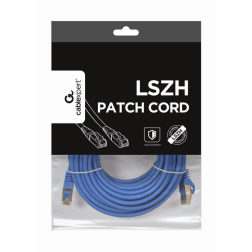 CABLE RED S-FTP GEMBIRD CAT 6A LSZH AZUL 10 M