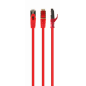 CABLE RED S-FTP GEMBIRD CAT 6A LSZH ROJO 0,5 M