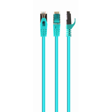 CABLE RED S-FTP GEMBIRD  CAT 6A LSZH VERDE 1 M
