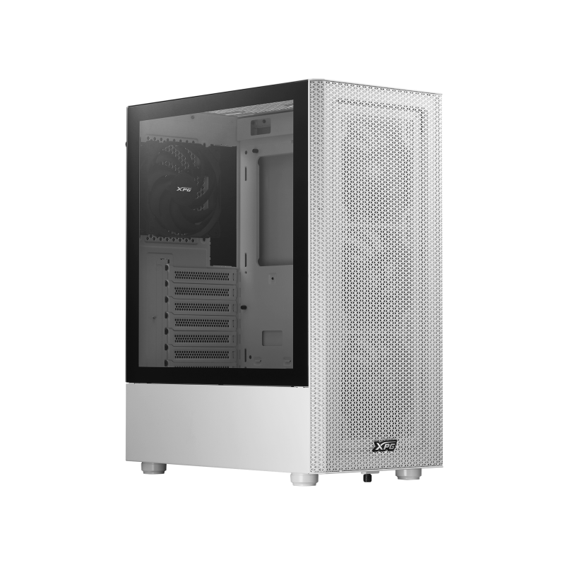 CAJA GAMING XPG MINI-ATX 4X120MM VENT WH SIN PSU