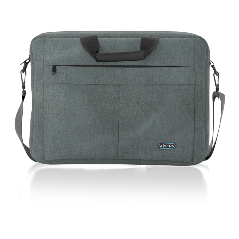 MALETIN AISENS PREMIUM 15,6" GRIS