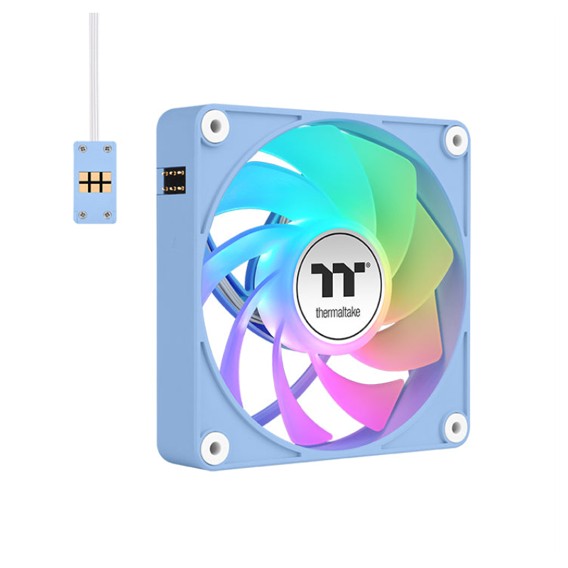 VENTILADOR INV MAGNETICO CAJA THERMALTAKE CT120 EX ARGB 3XVENT AZUL HYDRANGEA VENTILADOR INV MAGNETICO CAJA THERMALTAKE CT120 EX ARGB 3XVENT AZUL HYDRANGEA