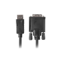 CABLE DISPLAYPORT LANBERG MACHO-DVI-D MACHO 24+1 1-8M NEGRO CABLE DISPLAYPORT LANBERG MACHO-DVI-D MACHO 24+1 1-8M NEGRO