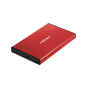 CARCASA HDD NATEC RHINO GO NKZ-1279 2,5" ROJA